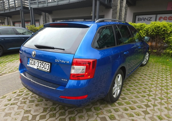 Skoda Octavia cena 36900 przebieg: 218500, rok produkcji 2016 z Piwniczna-Zdrój małe 137